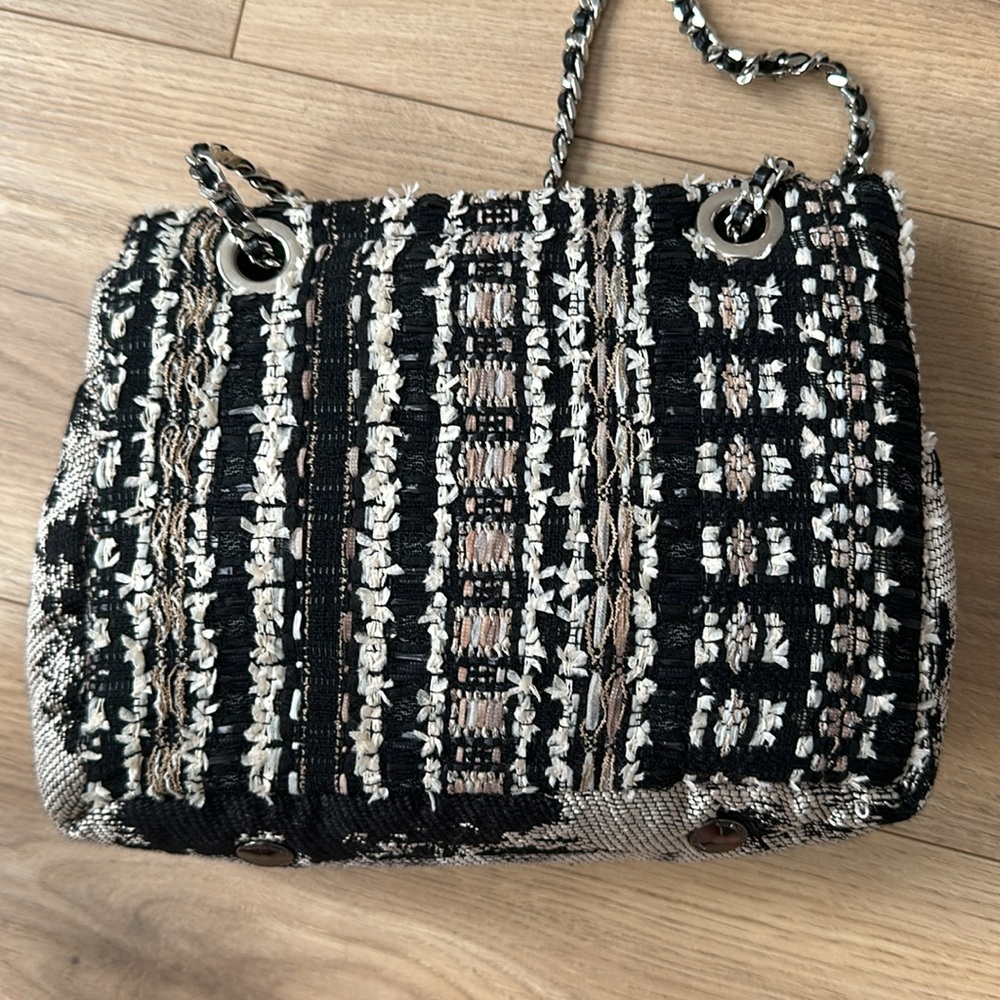 Vintage Chanel fabrics bag / purse